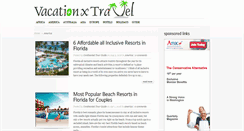 Desktop Screenshot of america.vacationxtravel.com