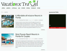 Tablet Screenshot of america.vacationxtravel.com