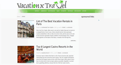 Desktop Screenshot of hotels.vacationxtravel.com